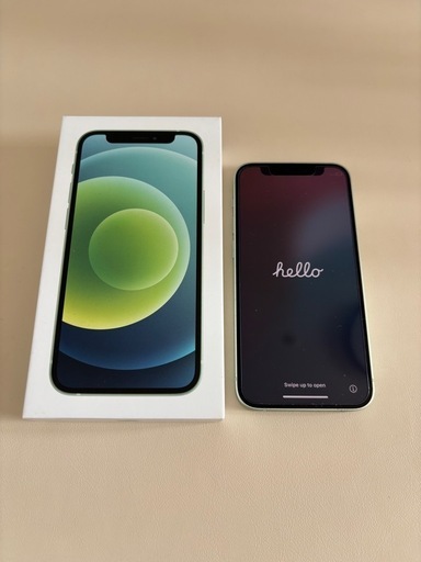 美品　iPhone12mini   グリーン　128GB