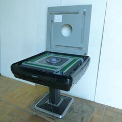 【中古】Coperus 全自動麻雀卓 MJ-REVO SE 33mm 牌 麻雀台 点棒 コイン付 動作確認済 マージャン ゲーム 3人打ち 4人打ちの画像