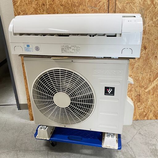 シャープ エアコン 【美品】プラズマクラスターエアコン室内機