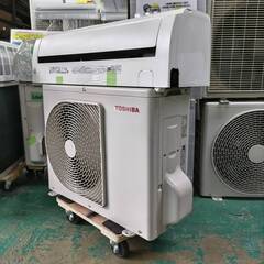 K06211　中古エアコン 東芝 2020年製 主に6畳用 冷房能力 2.2KW / 暖房能力 2.2KW