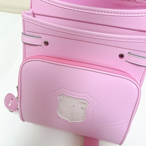 [新品未使用品] ランドセル　女の子　ピンク　自動ロック錠