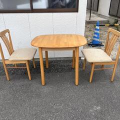 ダイニングセット 2人用