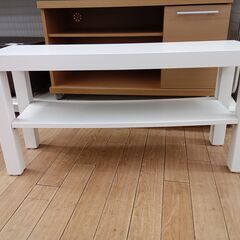 ★ジモティ割あり★ IKEA ラック ホワイト H46×D27×...