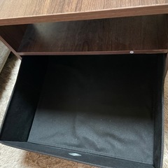 引き出し付きローテーブルの画像