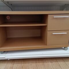 ★ジモティ割あり★  TV台 ナチュラル H50×D45×W90...
