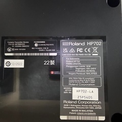 【美品】Roland ローランド 電子ピアノ 2022年製の画像