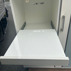 ニトリ　　キッチン収納　食器棚　レンジ台の画像