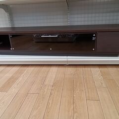 ★ジモティ割あり★  TV台 ブラウン H31×D45×W180...