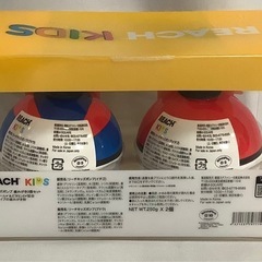 リーチキッズ ポンプ 歯みがき 250g x 2 (イチゴ＆ブドウ）の画像