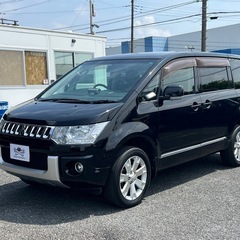 ★支払い総額 39.8万★ローン可能★三菱 デリカD5 4WD！車検令和8年11月！下取り、配送可能！の画像