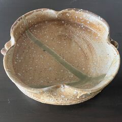 信楽焼き　菓子鉢の画像