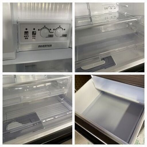 高年式!2023年製!  MITSUBISHI ノンフロン冷凍冷蔵庫 405L  MR-CD41BKH 中古家電 店頭引取歓迎 yR9506