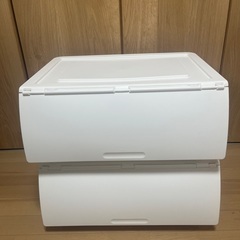 ニトリ プラスチック衣装ケース  2個セット