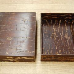 角館の桜皮細工 手許箱 幅24×奥行33.5×高さ6.5cm 文箱 文具入れ お道具箱  手元箱 木箱 樺細工 札幌市 清田区 平岡の画像