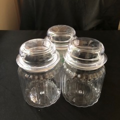 セリア商品　プラ保存容器①