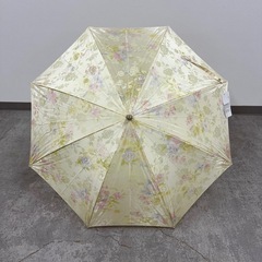 新品 日傘 UV 47cm 傘 花柄の画像