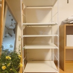 【¥0】無印 スチールユニットシェルフ