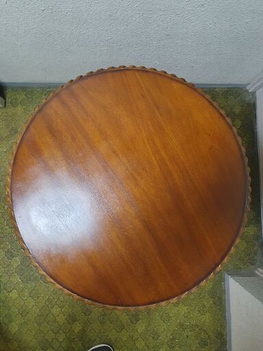 アンティーク サイドテーブル コーヒーテーブル ロココ調家具 猫脚