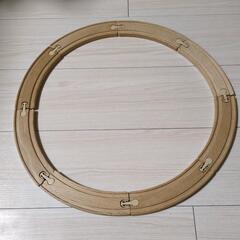 木製レール　イケア　線路