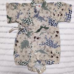 [バラ売り可]ベビー甚平ロンパース 4着セット 80cmの画像