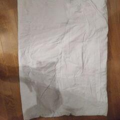 掛け布団 薄めダブルぐらいのサイズ グレー