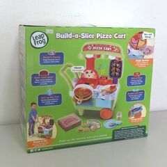 開封未使用品 リープフロッグ ピザカート お店屋さんごっこ フードカート おままごと おままごとキッチン 知育玩具 ☆ 札幌市 北区 屯田 の画像