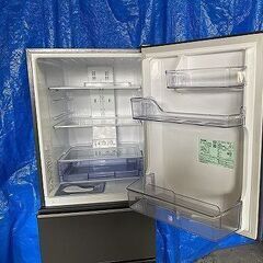 三菱電機 冷蔵庫 幅54cm 272L マットチャコール MR-CX27G-H 3ドア 右開き 野菜室が真ん中 中古家電 店頭引取歓迎 R9503の画像