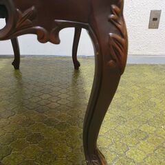 アンティーク スツール ベンチ イス 椅子 ロココ調家具 猫脚 レトロ ②