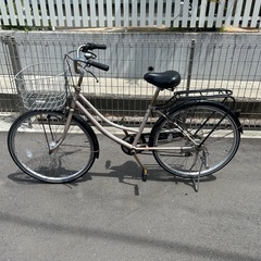 6段変速自転車　ママチャリ【整備済み】