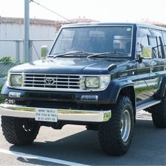あと2日【ランドクルーザープラド78　SXワイド　3.0L　ディーゼルターボ　2インチリフトアップ】の画像