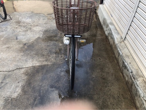 667  パナソニック新機種電動アシスト自転車viviNX26インチブラウンアルミボディー