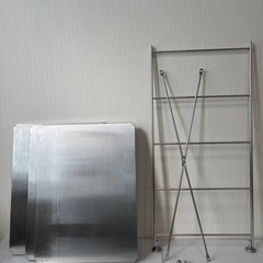無印良品　ステンレスユニットシェルフ　追加セット　幅５8　小の画像