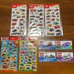 トミカのシール