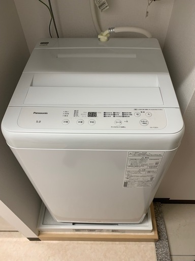 ※購入者確定しました。【ほぼ新品】※土曜の14時までに受け取って下さる方、20,000円で差し上げます。【Panasonic】全自動洗