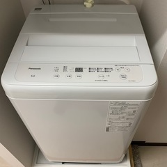 ※購入者確定しました。【ほぼ新品】※土曜の14時までに受け取って下さる方、20,000円で差し上げます。【Panasonic】全自動洗濯機 の画像
