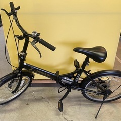 ◎ 折りたたみ自転車　CAPTAIN STAG 20インチ　６段変速 