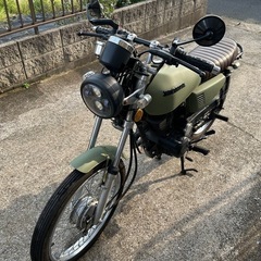 値下げしました‼︎CG125カスタム車の画像