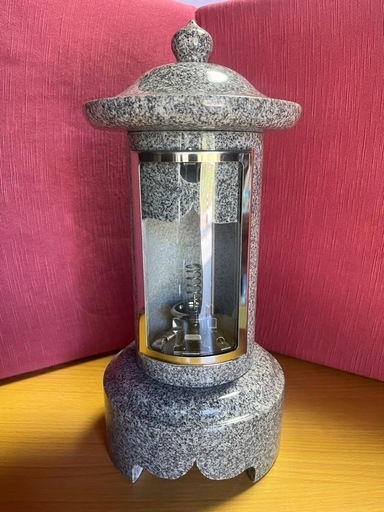 墓用ロウソク立て、墓用、綺麗、御影石