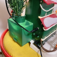 光る✨音が鳴る♪ クリスマスツリーとサンタのお家　※やや難ありの画像