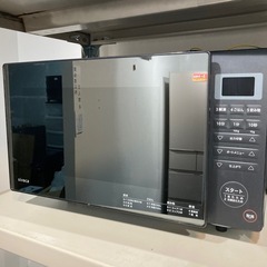 【ジモティー割】siroca 2022年製 フラット電子レンジ ミラータイプ（ID824）