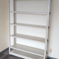 【美品 ✨組み立て簡単✨】スチールラック  ◐サイズ 180✕120✕30の画像