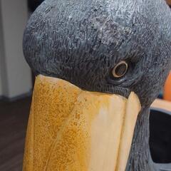 ハシビロコウ　傘立て　入れ物の画像