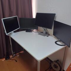 パソコンモニター4台まとめて