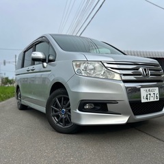 ⭐︎4ナンバー・車検取立て・H22ステップワゴン　スパーダZ 4...