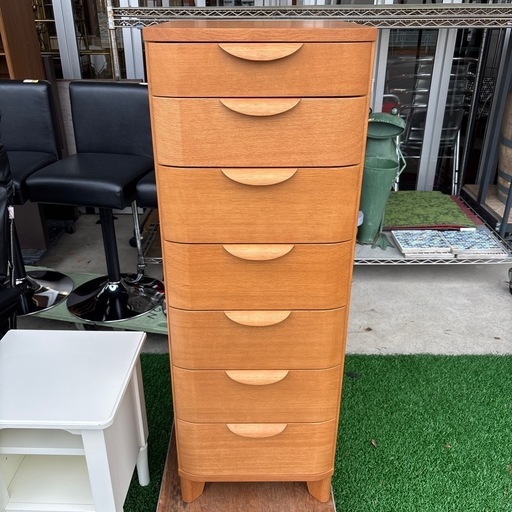 日進木工 スリムチェスト チェスト 収納 シンプル オシャレ インテリア ナチュラル