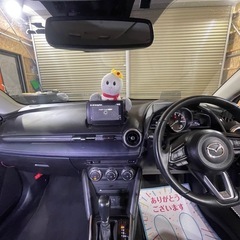 マツダ　MAZDA２　令和1年　6.6万キロ　15S プロアクティブSパッケージ　2WD 車検令和8年11月　純正ナビ　フルセグT360度カメラの画像