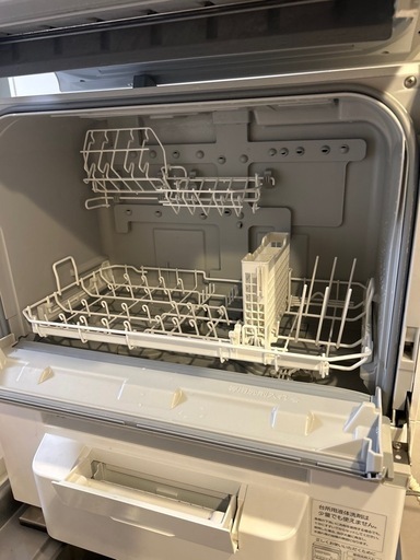 Panasonic 食洗機 NP-TSP1-W（2023年製）＋ 専用ステンレス置き台付き