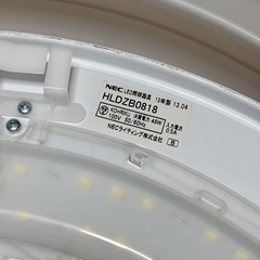 NEC シーリングライト HLDZB0818の画像