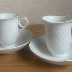 新品未使用 マイセン MEISSEN 波の戯れ カップ&ソーサー...