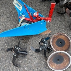 🌷【見て選べる】耕運機 HONDAパンチ うね立･ロータリ延長つき【農機具地域最大級の販売台数 高価買取アールワン田川】の画像
